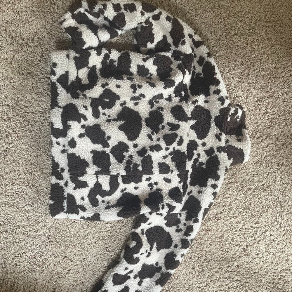 12th Tribe Leopard Print Lined Jacket - Size M - image 2